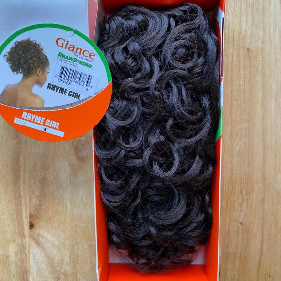 #103 GLANCE RHYME GIRL DRAWSTRING PONYTAIL - Picture 1 of 5